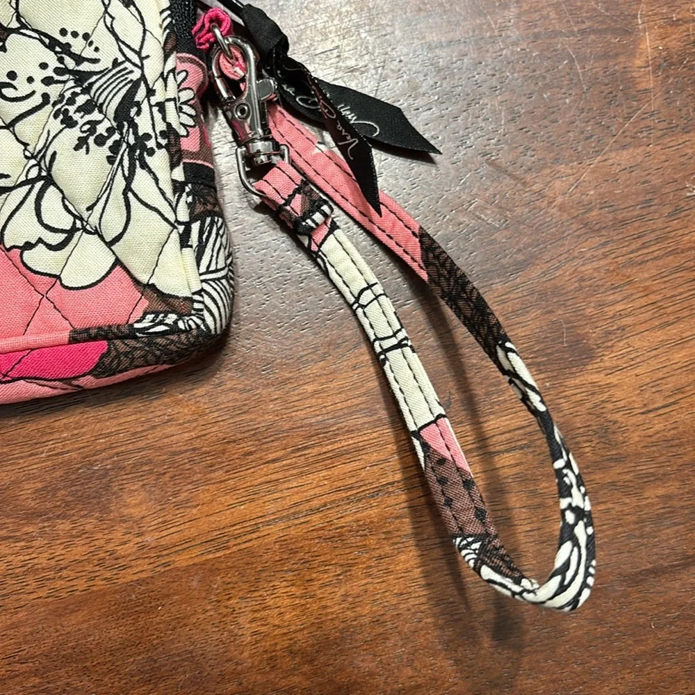 NWOT Vera Bradley -Mocha Rouge Wristlet - Picture 5 of 8